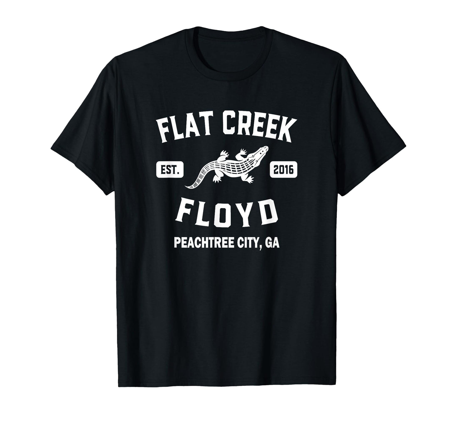 Famous Peachtree City Georgia Alligator Flat Creek Floyd T-Shirt