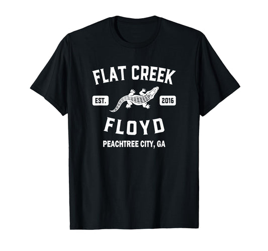Famous Peachtree City Georgia Alligator Flat Creek Floyd T-Shirt