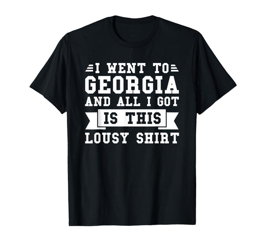 I went to Georgia and all i got American State USA T-Shirt