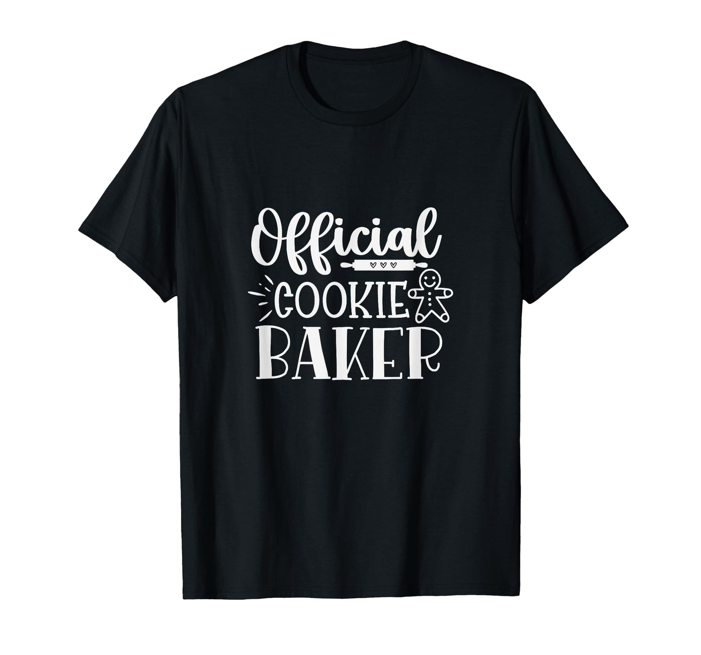 Christmas Cookie Baker Xmas Official Cookie Baking T-Shirt