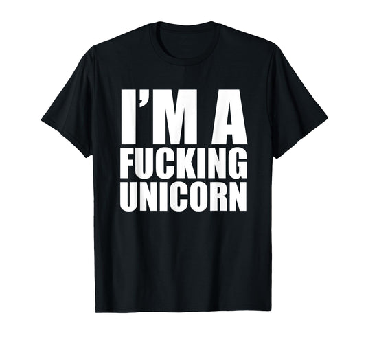 I'm a fucking Unicorn Lazy Halloween Costume Shirt T-Shirt