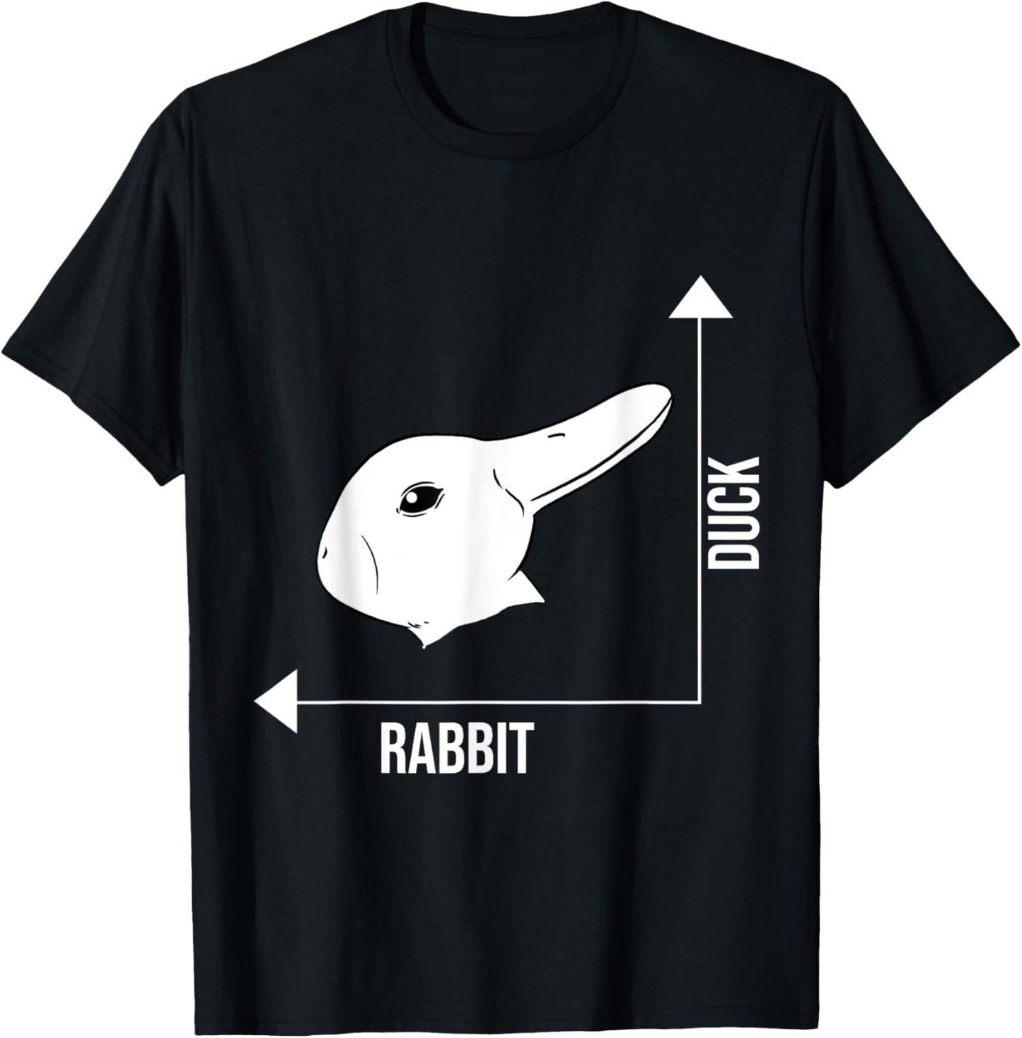 Rabbit Duck Graph Math Easter T-Shirt