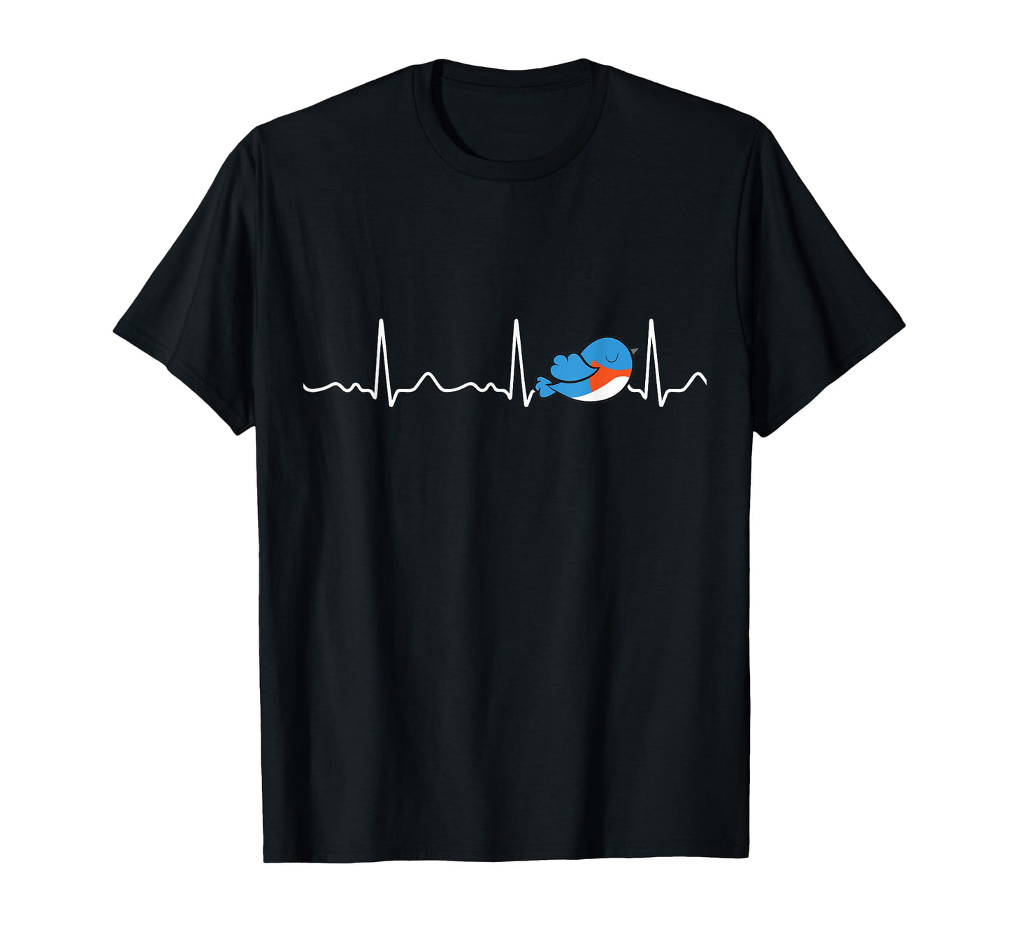 Bluebird Lover Bluebird Heartbeat Cute Bluebird T-Shirt