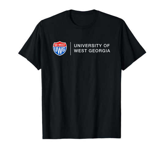 University of West Georgia UWG Wolves Shield Logo T-Shirt