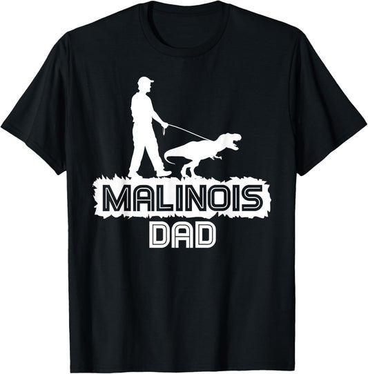 Belgian Malinois Rescue Lovers | Belgian Malinois Dad T-Shirt