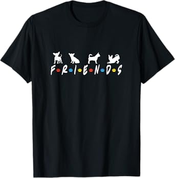 Cute Chihuahua Yoga Friends Dog Tee, Funny Chihuahua Lover Men Women Kids T-Shirt