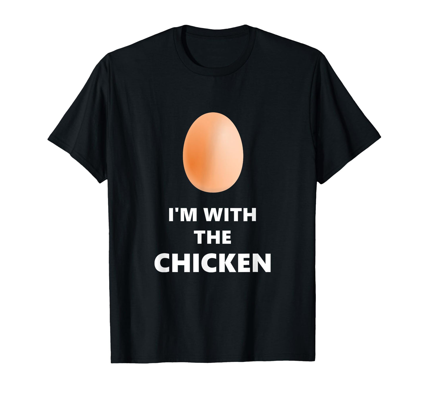 Fun I'm With The Chicken Egg Halloween Costume T-Shirt
