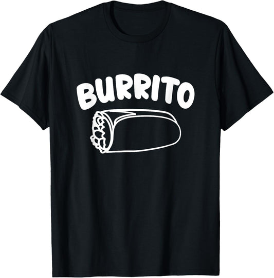 Burrito Taco Taquito Mexican Food Family Matching Outfits T-Shirt
