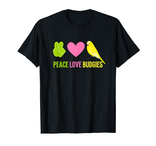 Budgie Shirt Pet Bird Budgie Parakeet Budgerigar T-Shirt