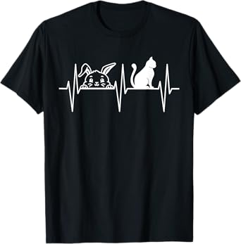 Bunny Shirt Funny Cat Lover Rabbit Pet Bunny Lover T-Shirt for Men Women Girls Kids
