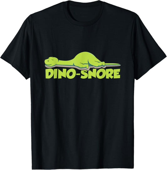 Dinosnore Funny Cute Sleep Snoring Dinosaur Dreaming T-Shirt