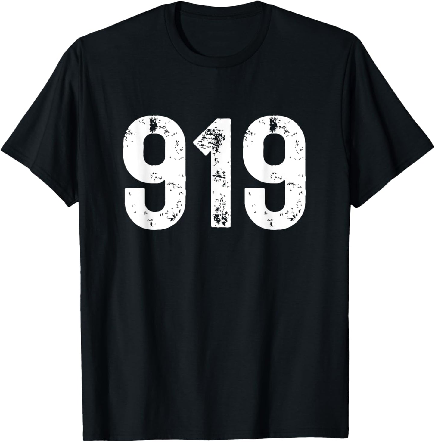 919 Area Code Raleigh North Carolina Telephone Area Code 919 T-Shirt