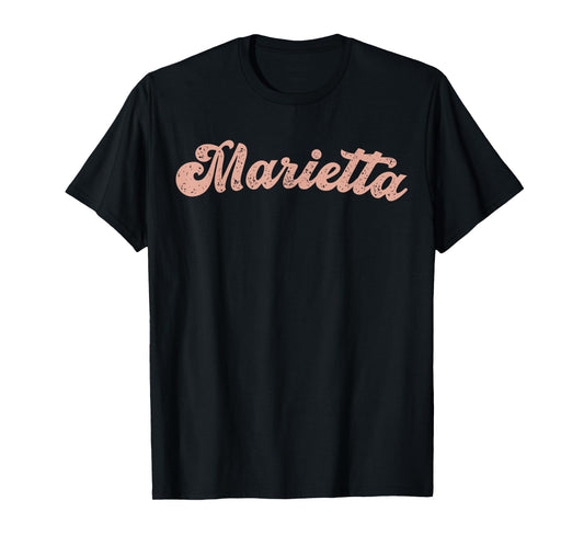 Vintage Marietta Georgia Home State Souvenir Retro T-Shirt