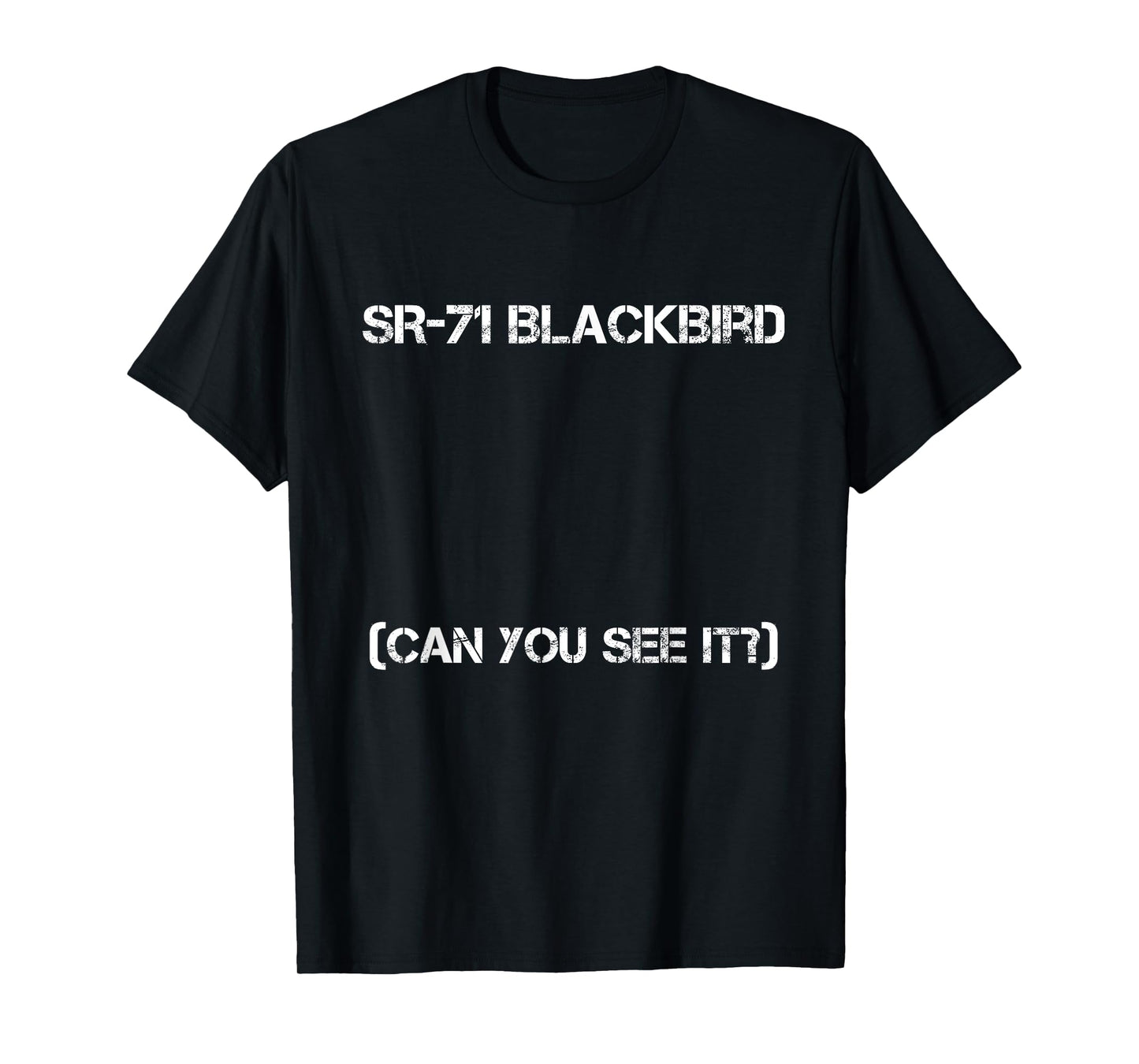 SR-71 Blackbird Blueprint Air Force Military Jet T-Shirt