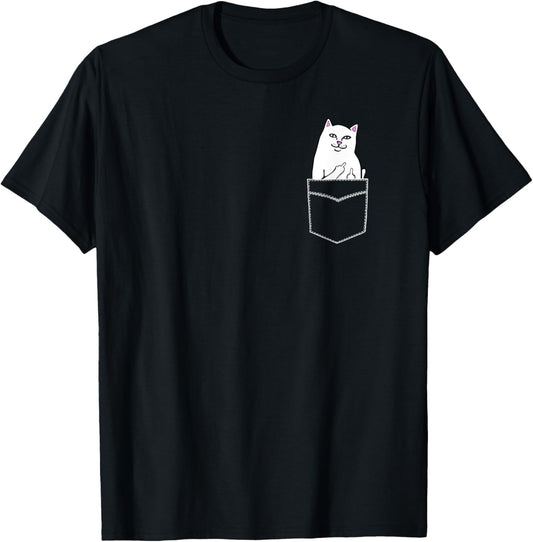 Cat Flip Off Flip Off Cat Bag Memo Give Your Finger T-Shirt