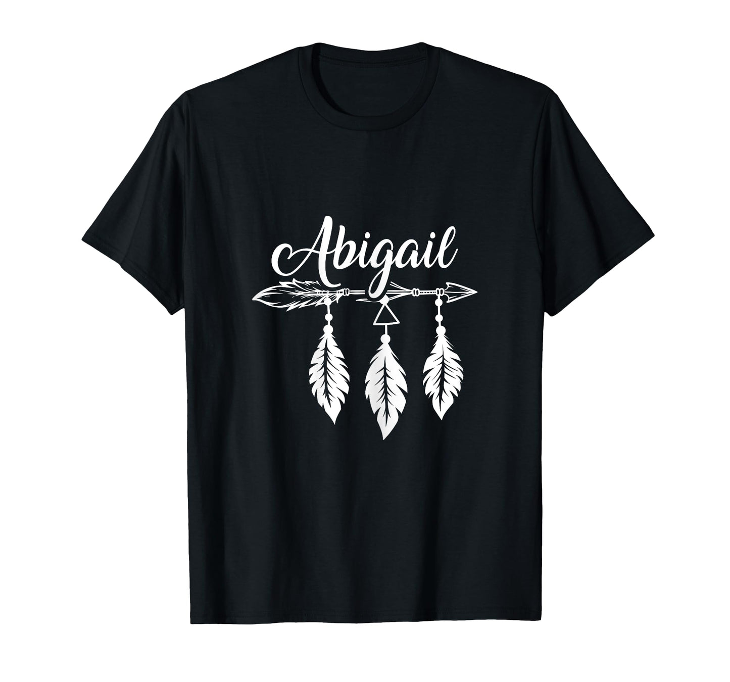 Feather Name Abigail Dreamcatcher Feathers Truth Spiritual T-Shirt