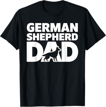 Cool German Shepherd Design For Men Boys Dog Lover Owner T-Shirt