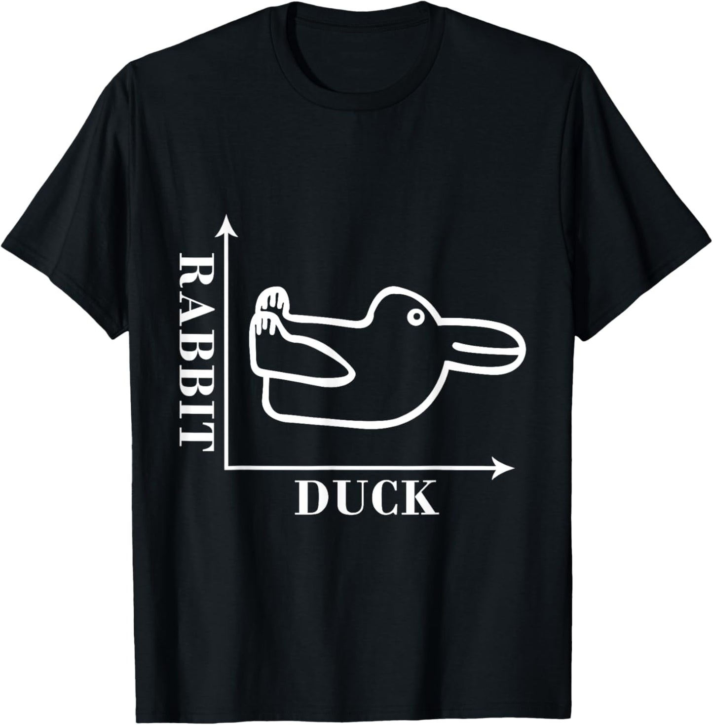 Philosophy Wittgenstein Rabbit Duck Illusion T-Shirt