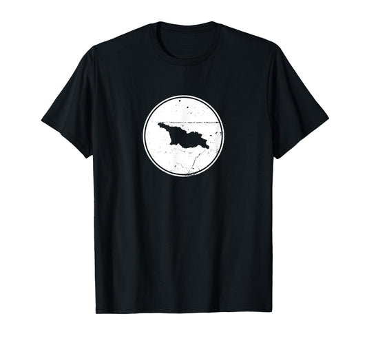 Georgia Vintage Map Georgian T-Shirt