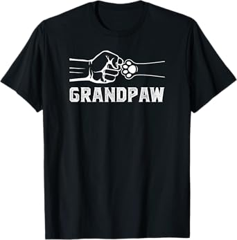 Grandpaw Grandpa Dog Grandpaw Appreciation T-Shirt
