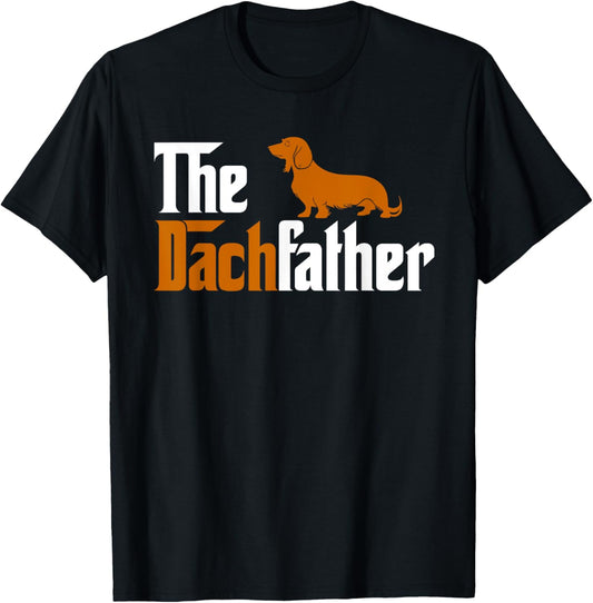 Vintage The Dachfather Matching Dachshund Dog Lover Owner T-Shirt