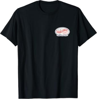 Saddleback Retro Cowboy Roping Logo Lightweight Graphic T-Shirt