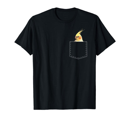 The Cockatiel Elegant Cute Bird Parrot Funny Item T-Shirt