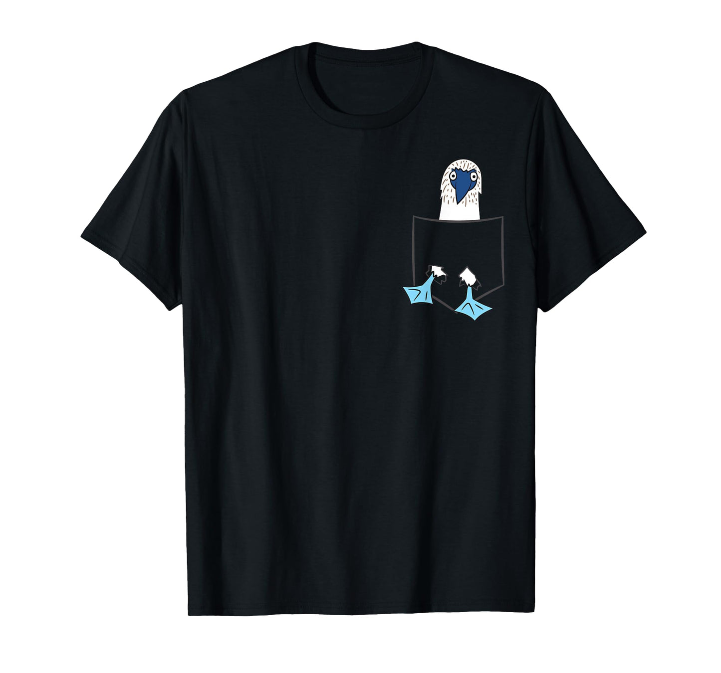 Blue Foot Booby In The Pocket Bird Cute Blue-Footed Booby T-Shirt