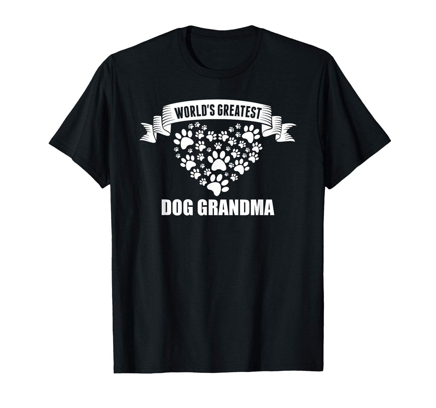 World's Greatest Dog Grandma Fur Babies Paws T Shirt T-Shirt for Men Women Girls Kids
