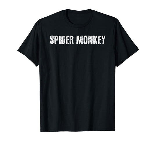 SPIDER MONKEY Shirt Funny Animal Jungle Humorous Gift Idea T-Shirt