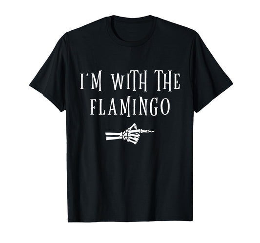 I'm With Flamingo Halloween Costume Party Matching Flamingo T-Shirt