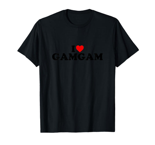 Kids I Love Gamgam Shirt For Boy Girl Toddler Children Youth T-Shirt