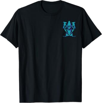 Tribal Hawaiian Maori Sun Sea-turtle Shark Sea horse and Ray T-Shirt