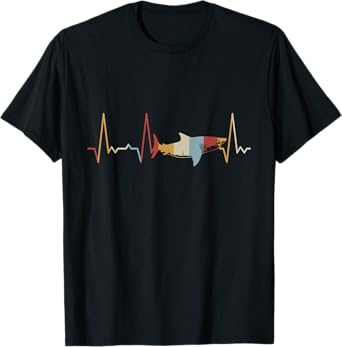 Heartbeat Shark T-Shirt