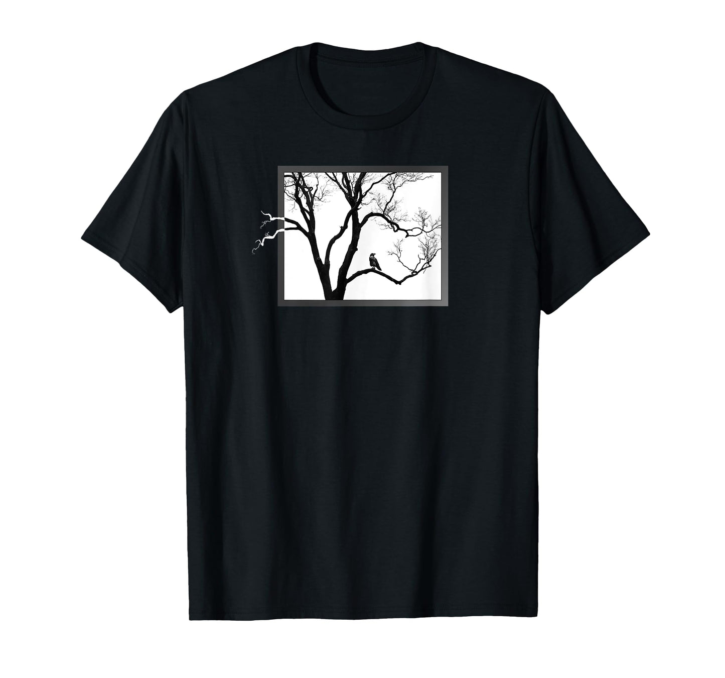 Crow in the Tree - Gift T-Shirt