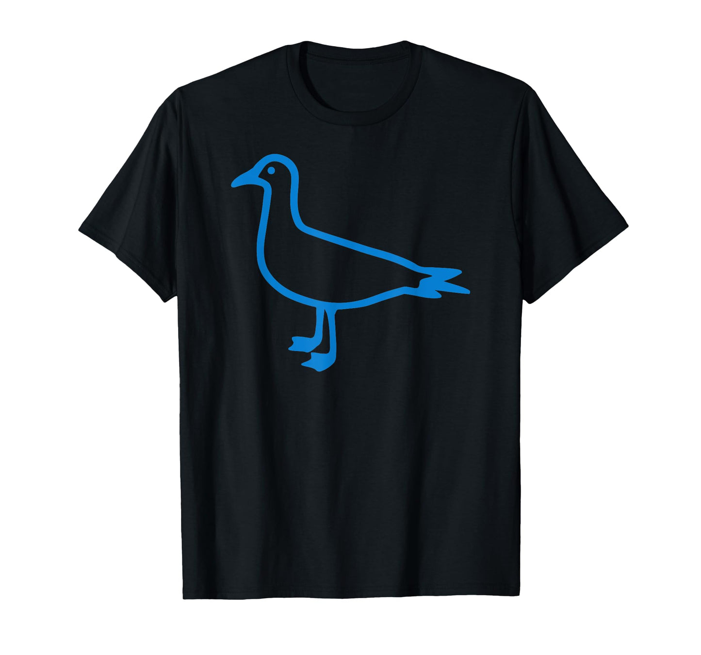 Blue seagull T-Shirt
