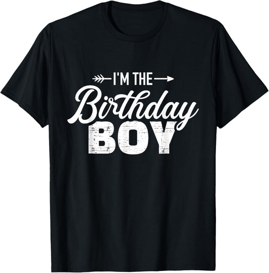I'm the birthday boy son matching family T-Shirt