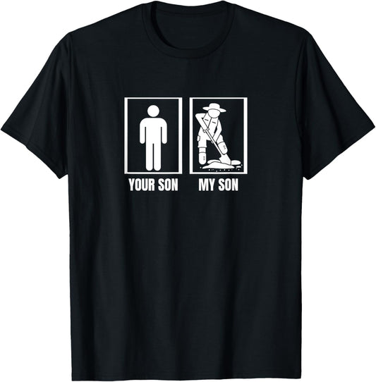 Paleontology Your Son My Son Dad Mom Funny Paleontologist T-Shirt