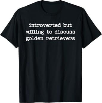 Golden Retriever Dog T-Shirt for Men Women Kids