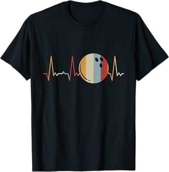 Heartbeat Bowling Ball T-Shirt