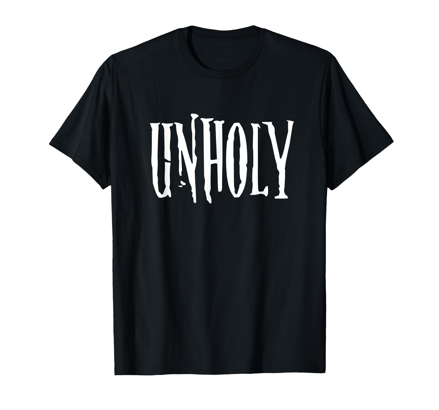 Unholy Funny Satan Antichrist Pagan Satanic Goth T-Shirt