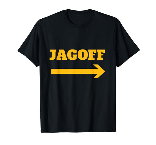 Jagoff Funny Black and Gold Pittsburgh Slang T-Shirt T-Shirt