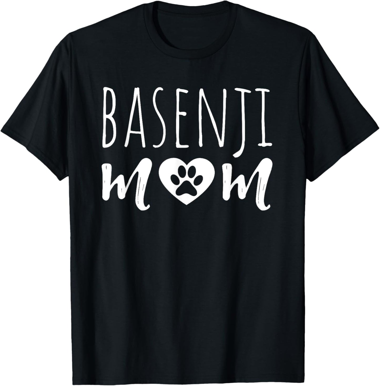 Basenji Mom Dog Lover Basenji Owner Basenji Mama Grandmother T-Shirt