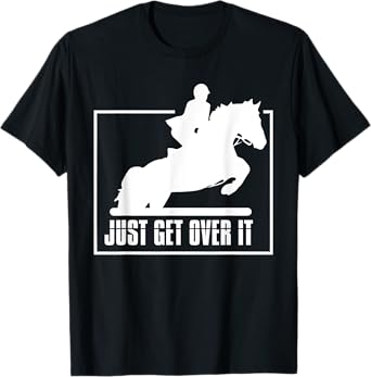 English Riding Hunter Jumper Girl Riding Horse T-Shirt