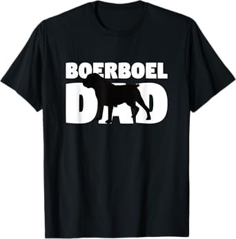 Boerboel Dad T-Shirt Boerboel Gift Father Dog Dad Tee T-Shirt