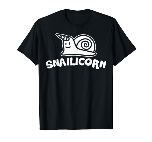 Snailicorn Snail Unicorn Lover Funny Kids Birthday Tee T-Shirt