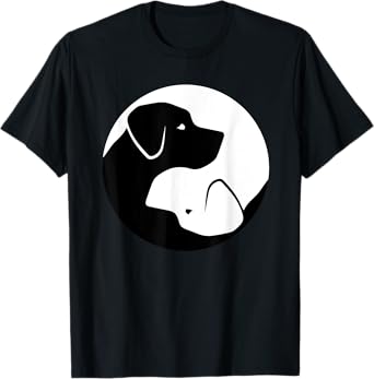 Labrador Retriever Yin Yang T-Shirt