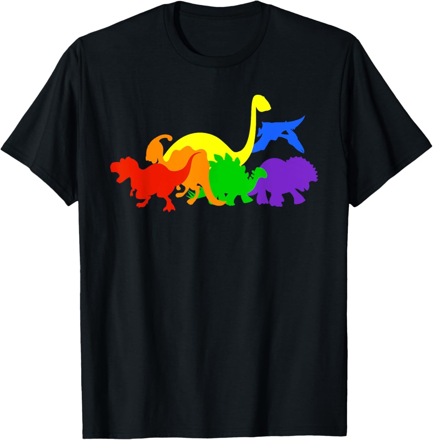Dinosaur LGBT T Rex Dino Gay Pride Lesbian Transgender Trans T-Shirt