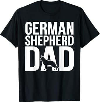 Cool German Shepherd Design For Men Boys Dog Lover Owner T-Shirt