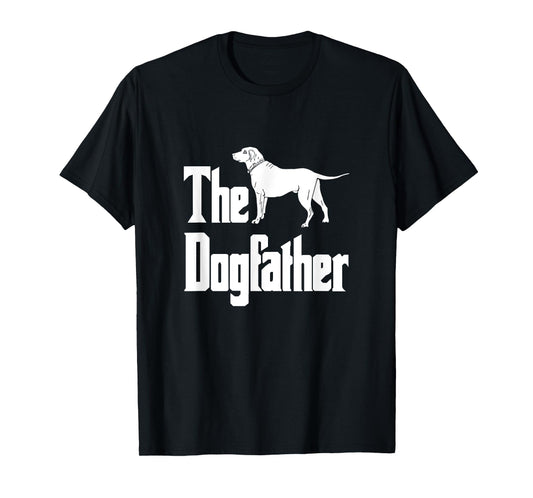 The Dogfather t-shirt, Labrador silhouette, funny dog Men Women Girls Kids T-Shirt